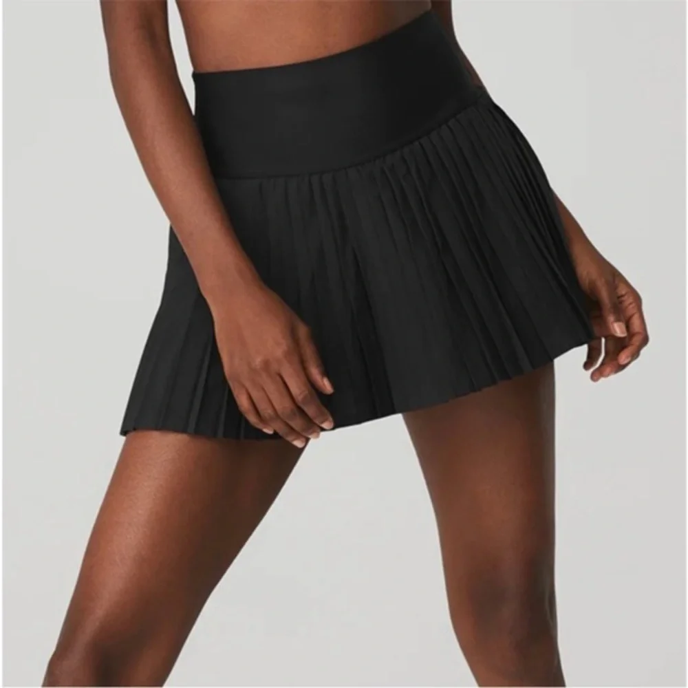 Alo skirt xxs | Alo Yoga Grand Slam Tennis Skirt High Waisted— Pleated